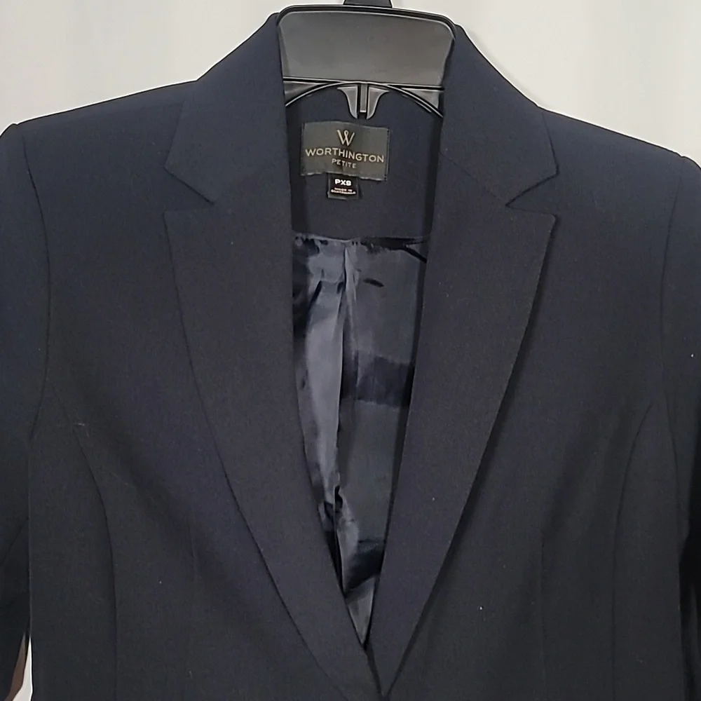 💚 Worthington Long Sleeve Blazer size  PETTIT XS